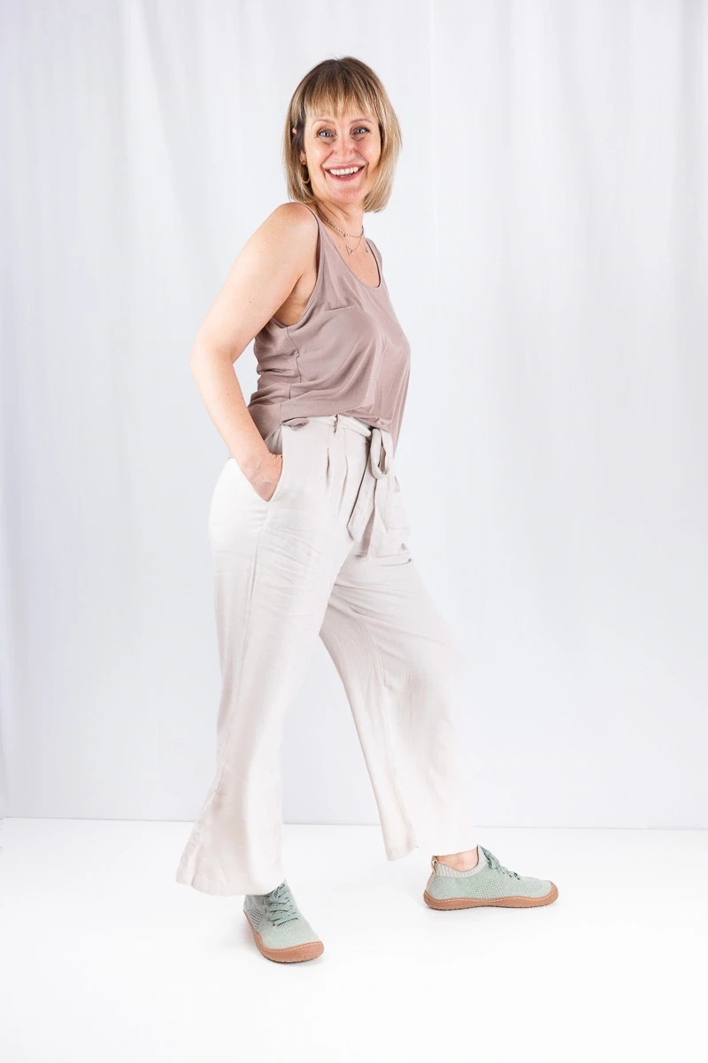 Босоногие кроссовки Sambas the bambas Essence Ayla — мятные, фото 12