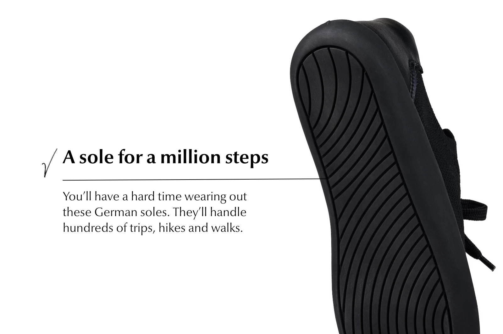 Кроссовки Ahinsa Softy Knit Barefoot — чёрный, фото 4