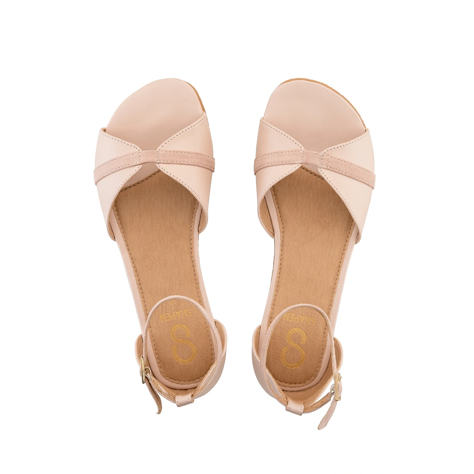 Босоногие сандалии Shapen PETAL — светло-розовый, фото 8