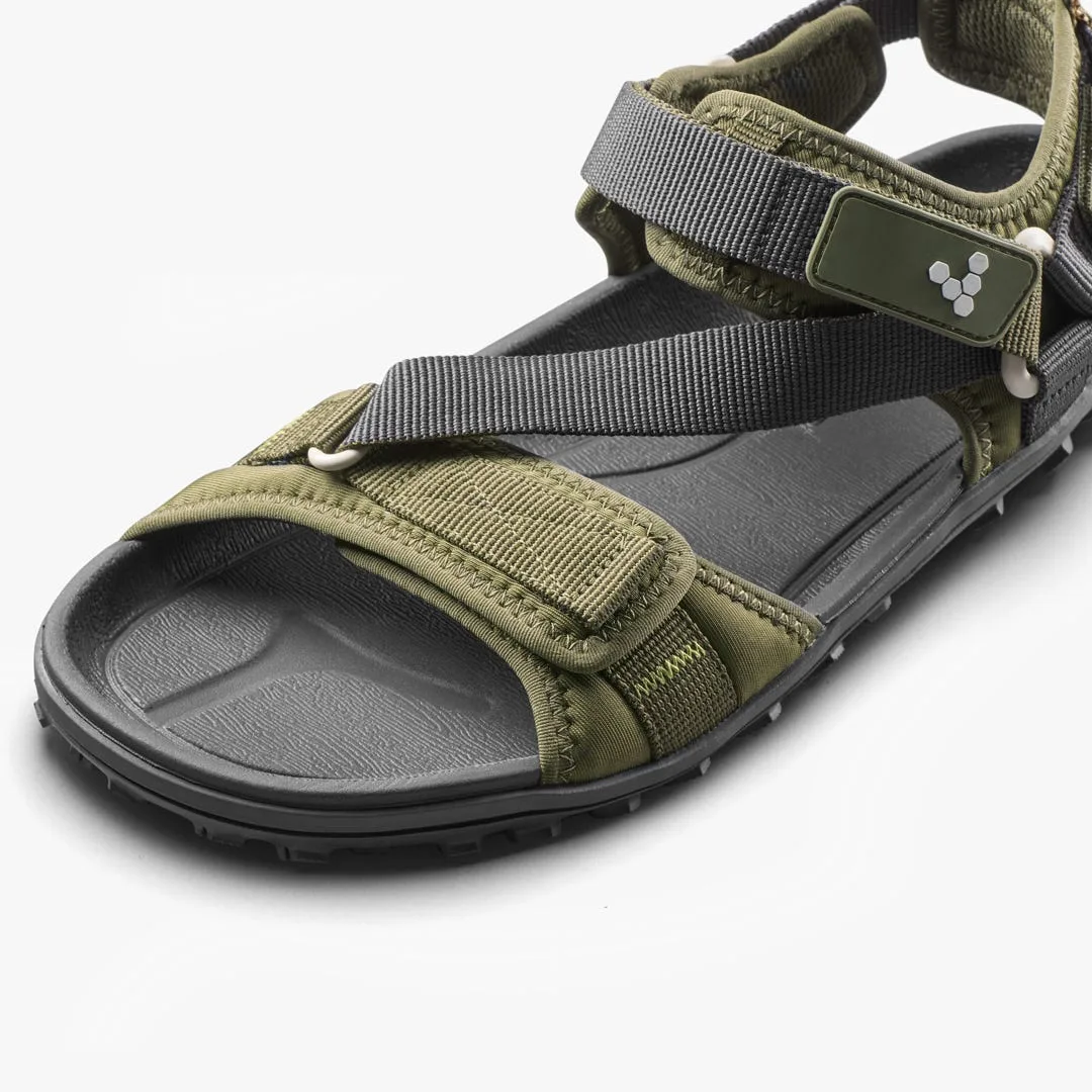 Сандалии Vivobarefoot Tracker Ora Sandal — мужская модель, тёмно-оливковый, фото 6