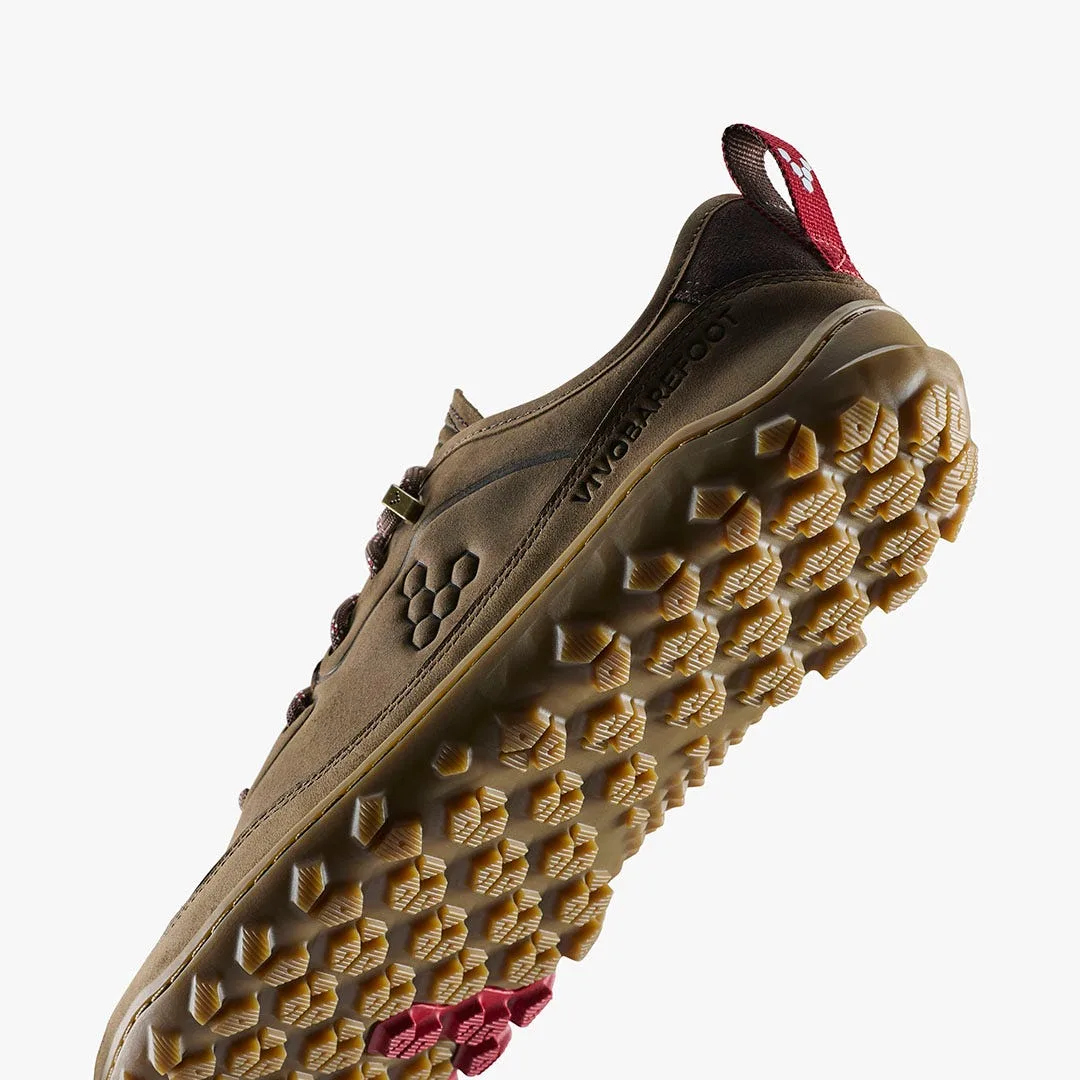Кроссовки Vivobarefoot Tracker Leather AT Low II — женская модель, коричневый, фото 7