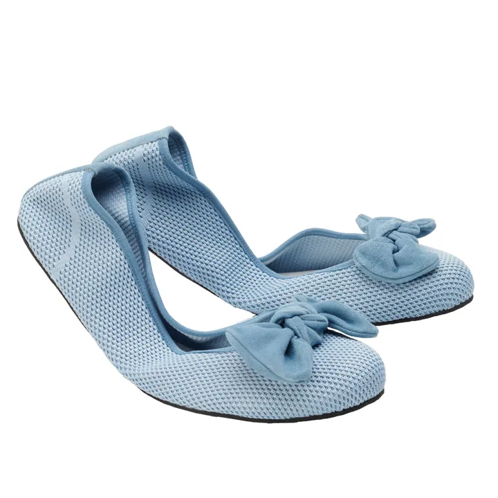 Женские балетки ZAQQ TWIST Jeans — фото 1 из 4