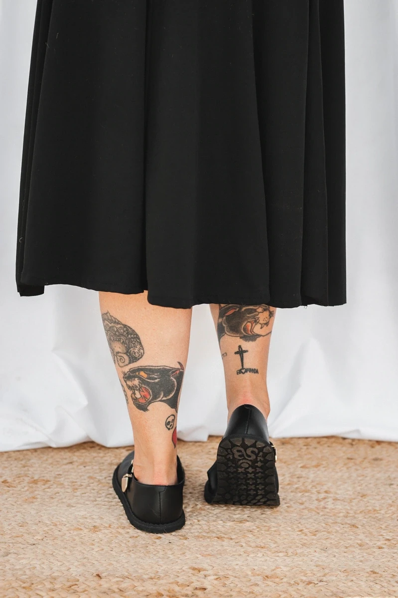 Босоногие туфли Sambas the bambas Miércoles — чёрные, фото 10