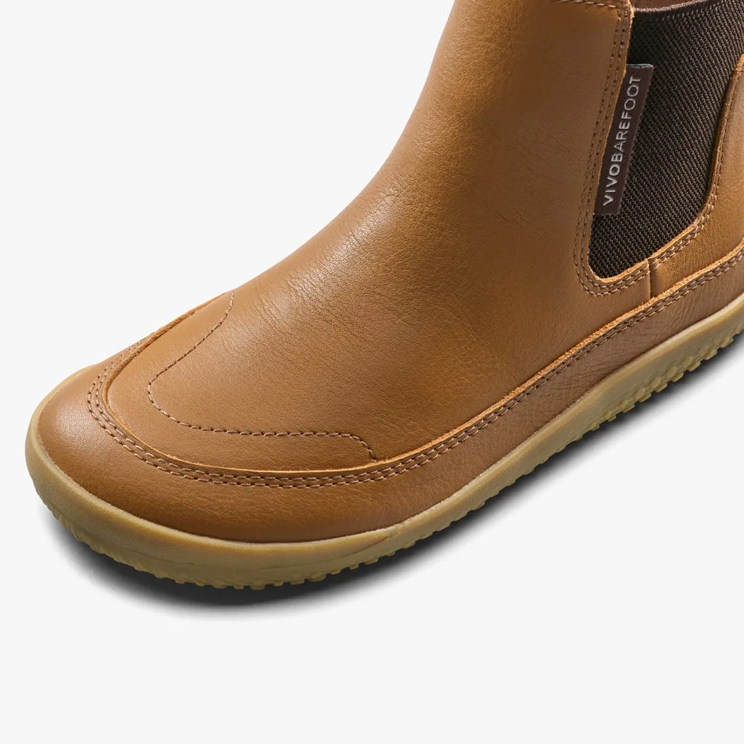 Ботинки Vivobarefoot Gobi Chelsea — для дошкольников, коричневый, фото 6