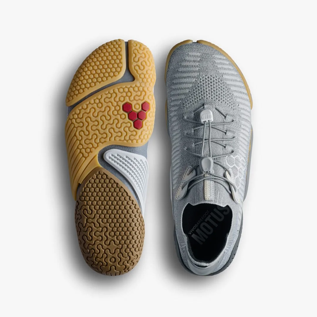 Кроссовки Vivobarefoot Motus Flex Natural — мужская модель, серый, фото 2