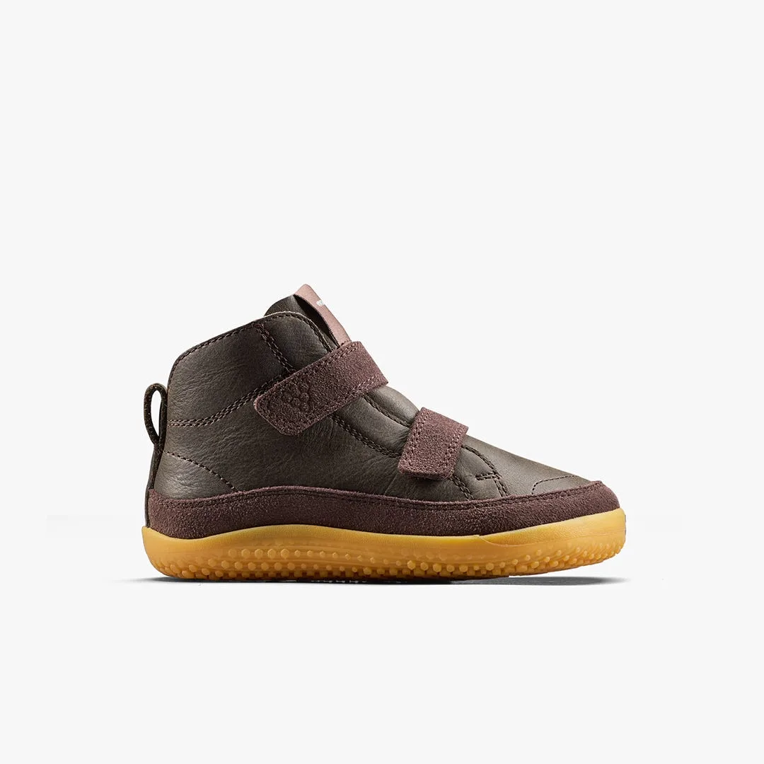 Ботинки Vivobarefoot Gobi Boot — для дошкольников, коричневый