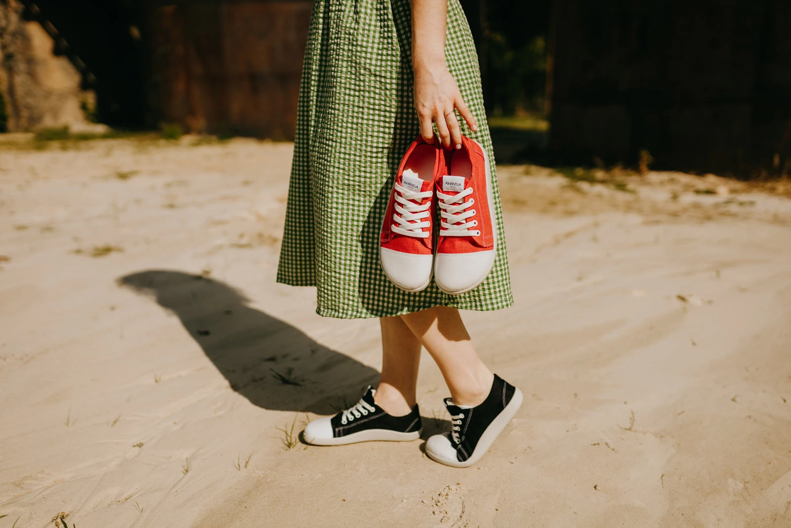 Кроссовки Ahinsa Street Hemp Barefoot — чёрный, фото 19