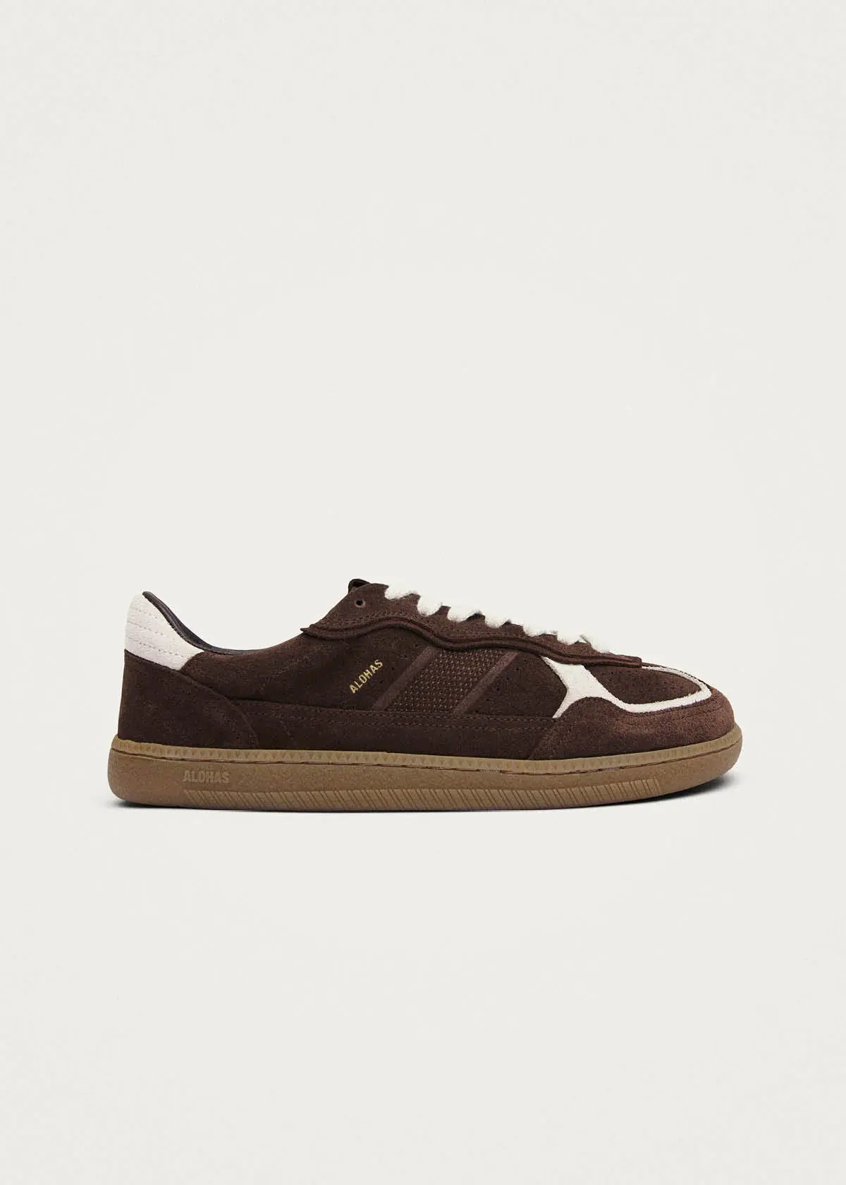 Босоногие кроссовки ALOHAS Tb.00 Barefoot — коричневый с молочным, фото 4