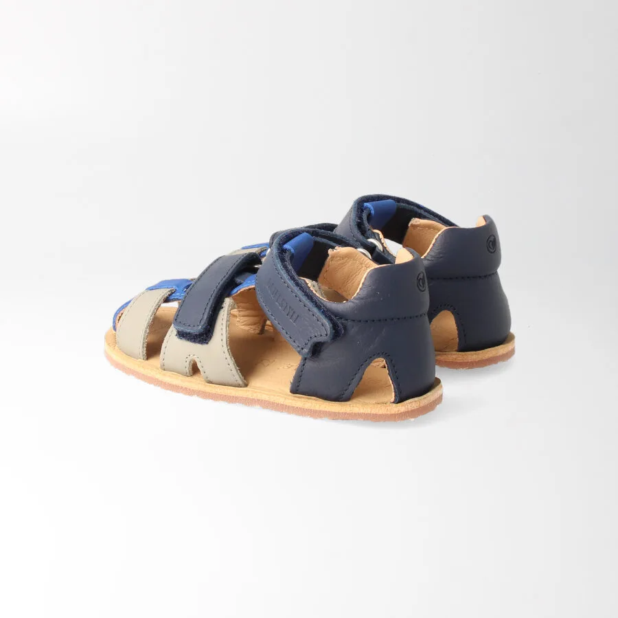 Босоногие сандалии bLIFESTYLE lederschildkröteSTYLE — тёмно-синий, фото 4