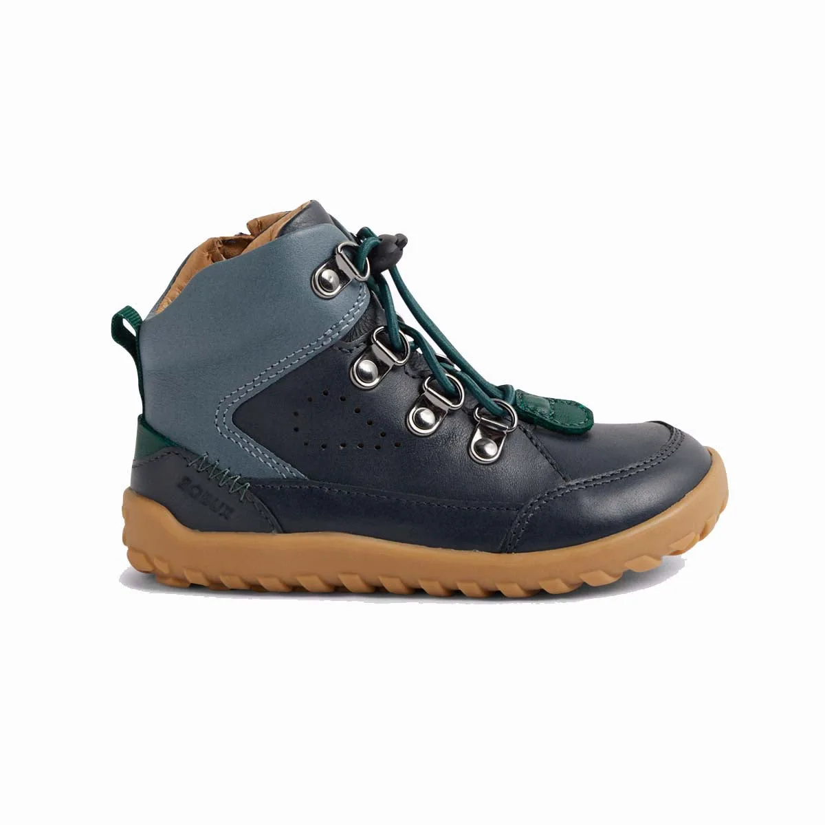 Детские босоногие ботинки Bobux Alpha I Walk Bran — Navy