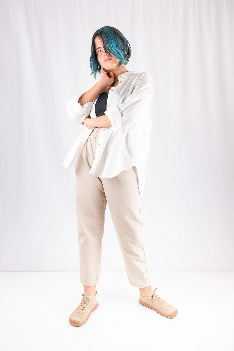 Босоногие кроссовки Sambas the bambas Essence Sira — песочные, фото 14