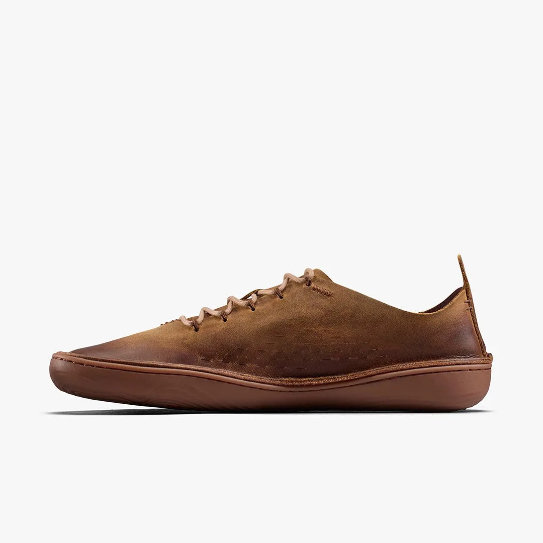 Мокасины Vivobarefoot Sensus Moc Lace Up Leather — мужская модель, тёмно-коричневый, фото 4