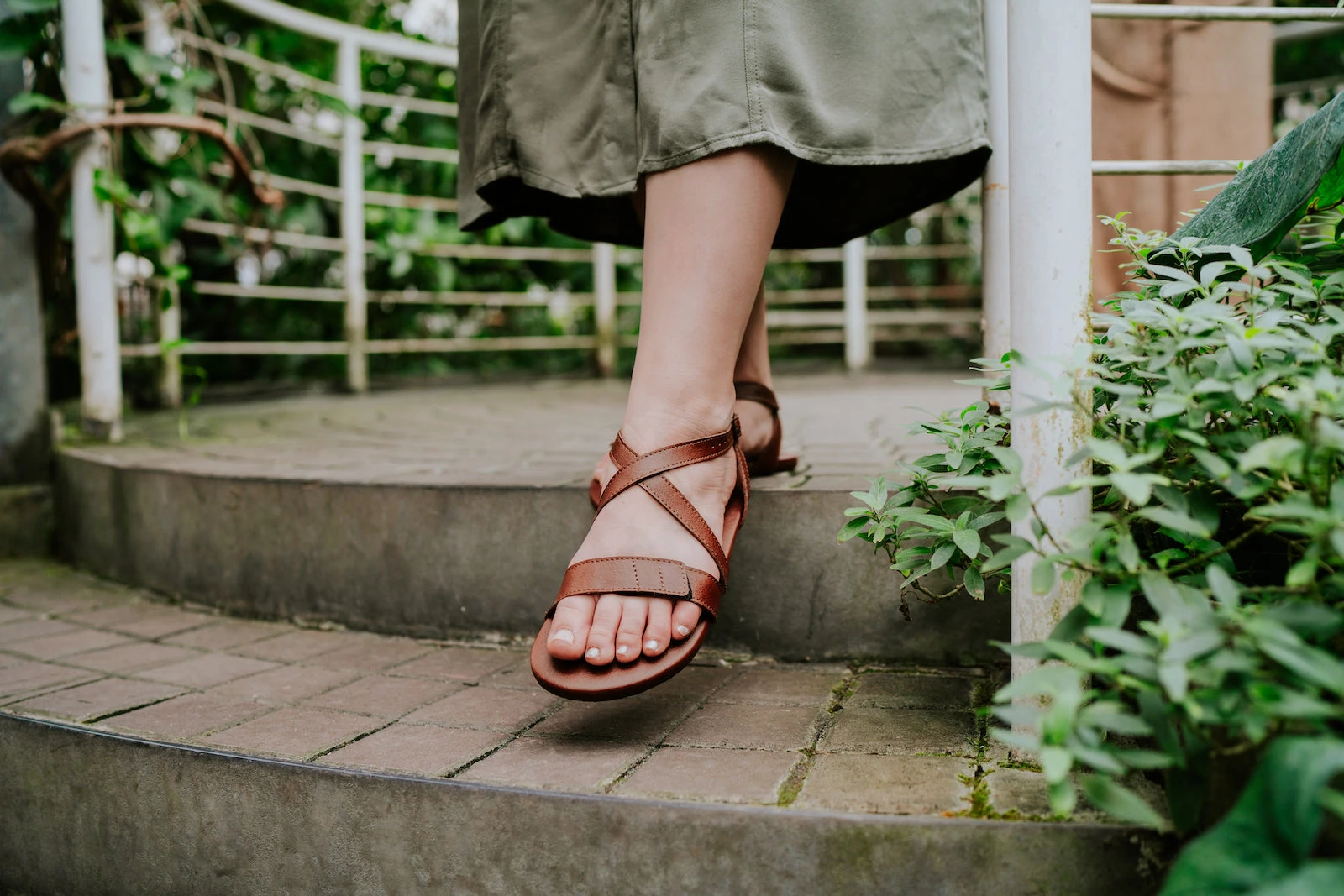Сандалии Ahinsa Hava Barefoot — коричневый, фото 15