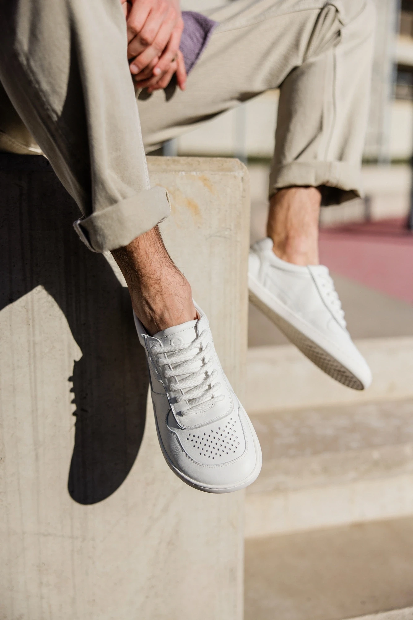Босоногие кроссовки Shapen FLOWIN — белый и серый, фото 2