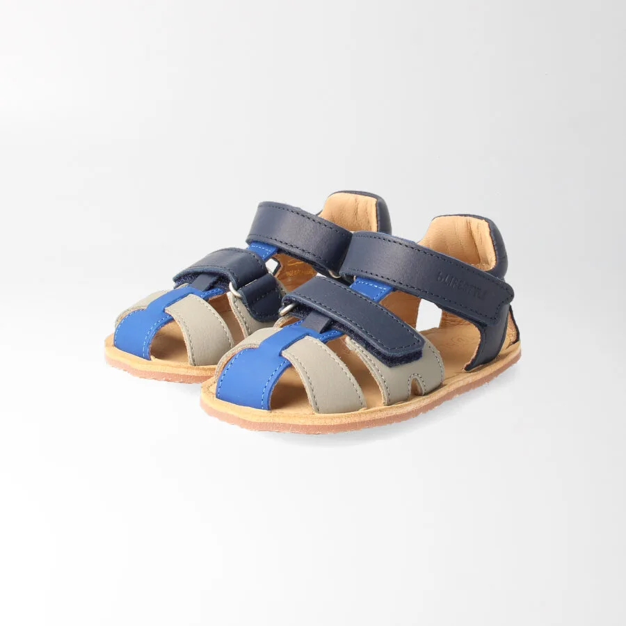 Босоногие сандалии bLIFESTYLE lederschildkröteSTYLE — тёмно-синий, фото 5